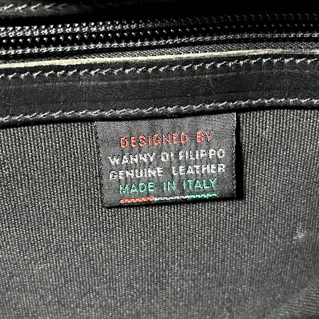 ✨激レア✨イルビゾンテ トートバッグ ビジネスバッグ A4収納可能 ブラック