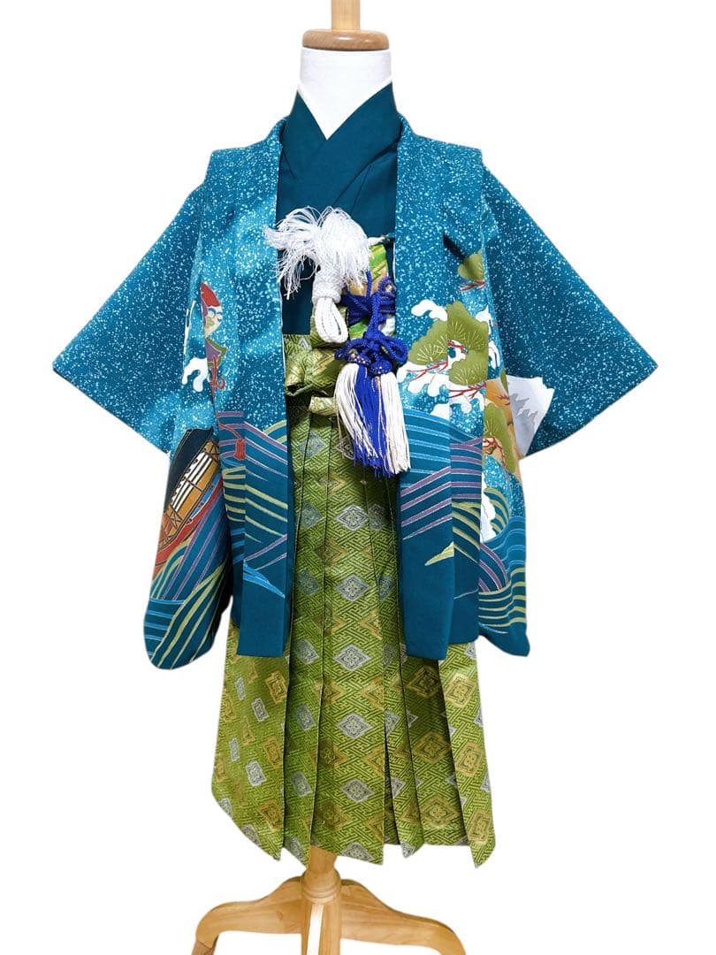 3歳セット♡七五三　男の子　一式　龍　兜　富士山