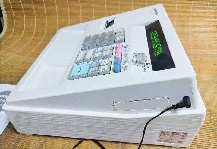 シャープレジスター　XE-A147　PC連携売上管理フル設定無料　600061