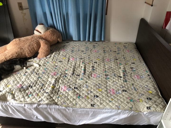 セミダブルベッド(マットレス付き)