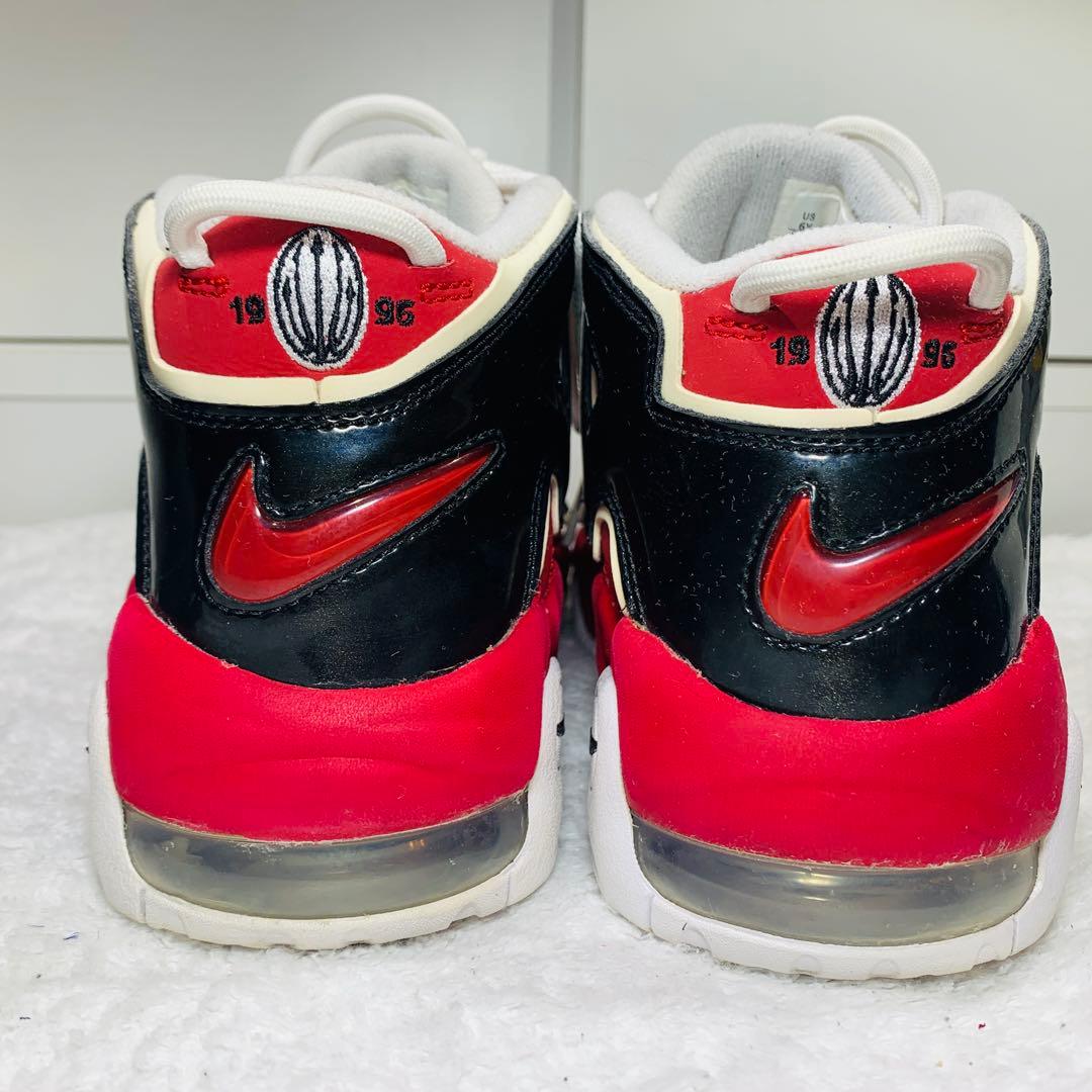 ⭐️美品NIKE エアモアアップテンポ ガールズ バーシティレッド24cm