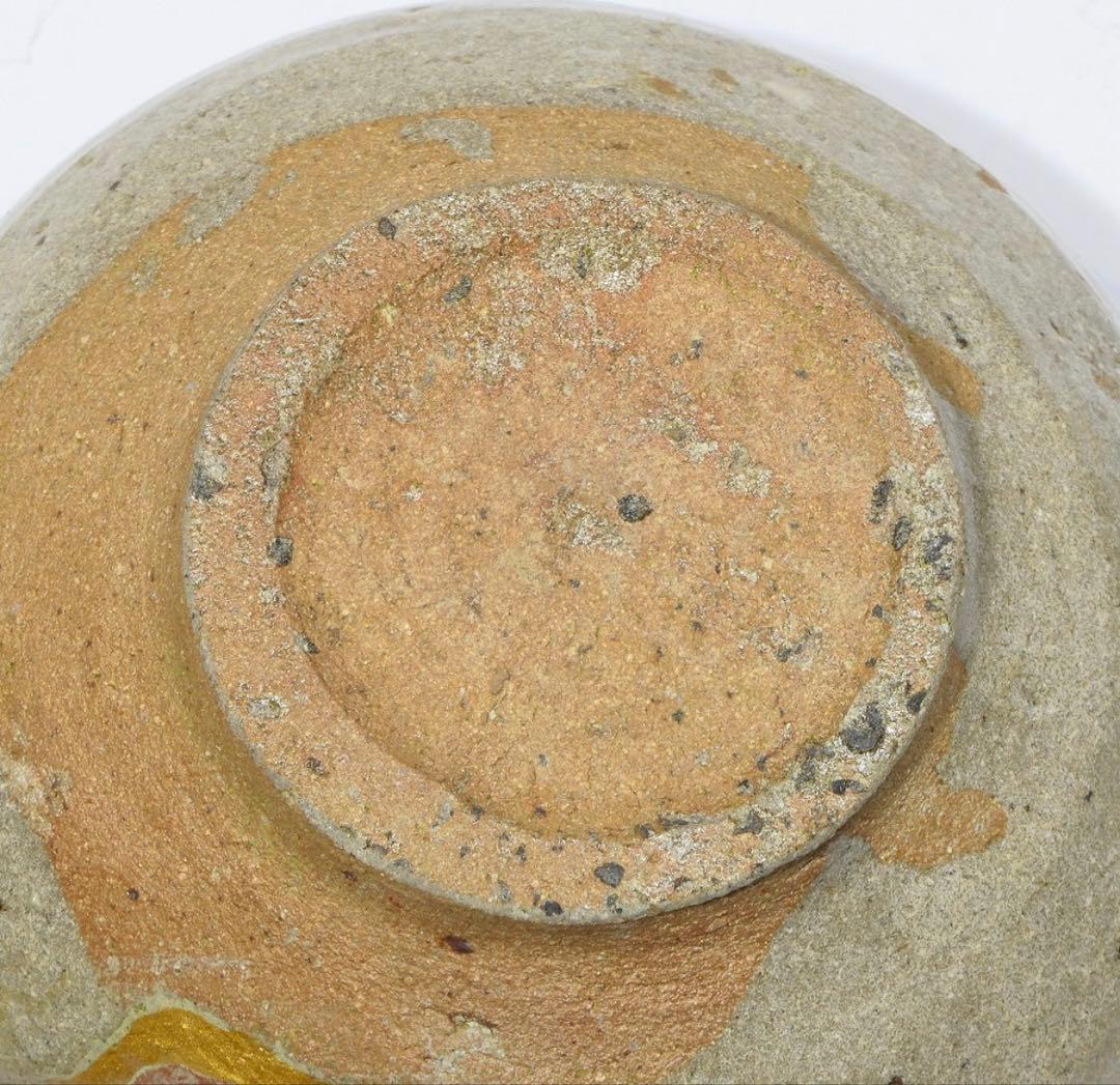 桃山 絵唐津呼継茶碗