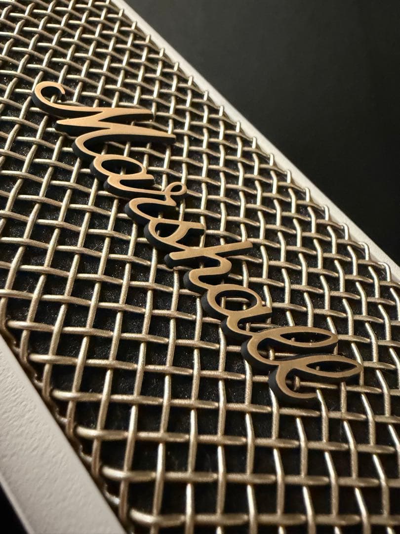 Marshall ワイヤレスポータブル防水スピーカー Emberton クリーム