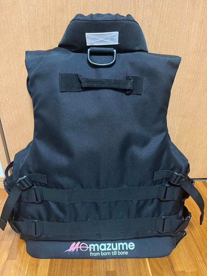 mazume MZX.CORE ブラック フィッシングベスト