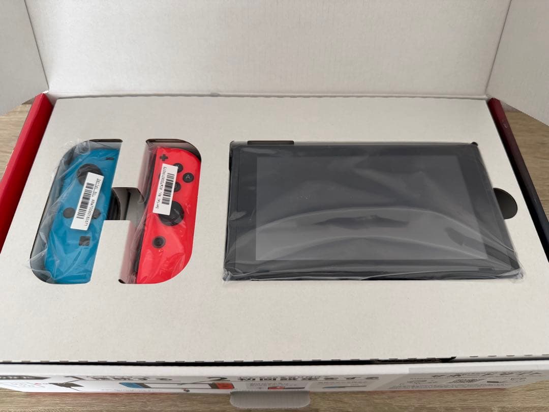 【SD128GB付/美品】Nintendo Switch 本体 バッテリー強化版
