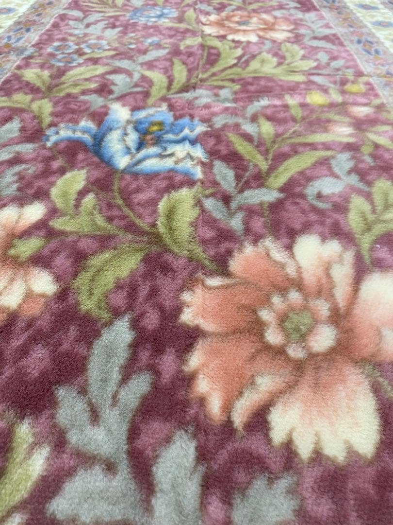 【B格品】ムートン調　日本製2枚合わせアクリル毛布・シングル１４０×２００㎝