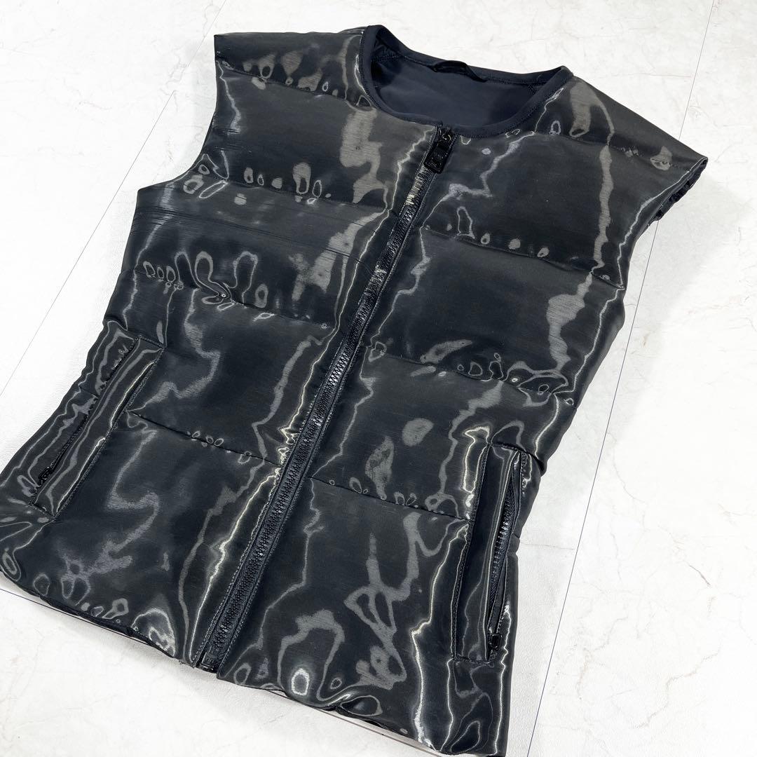 PRADA SPORT ダウンベスト ストレッチ コーティング ノースリーブ