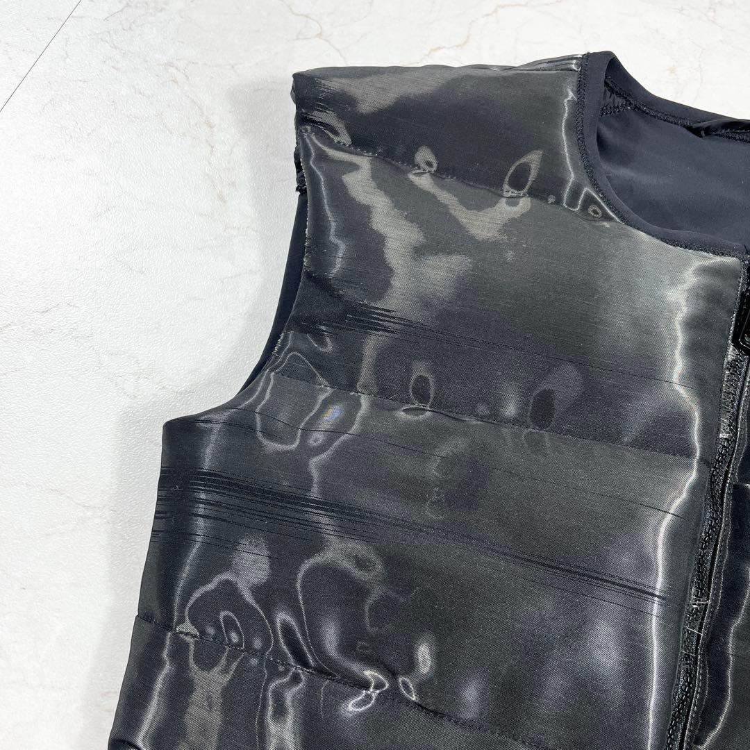 PRADA SPORT ダウンベスト ストレッチ コーティング ノースリーブ