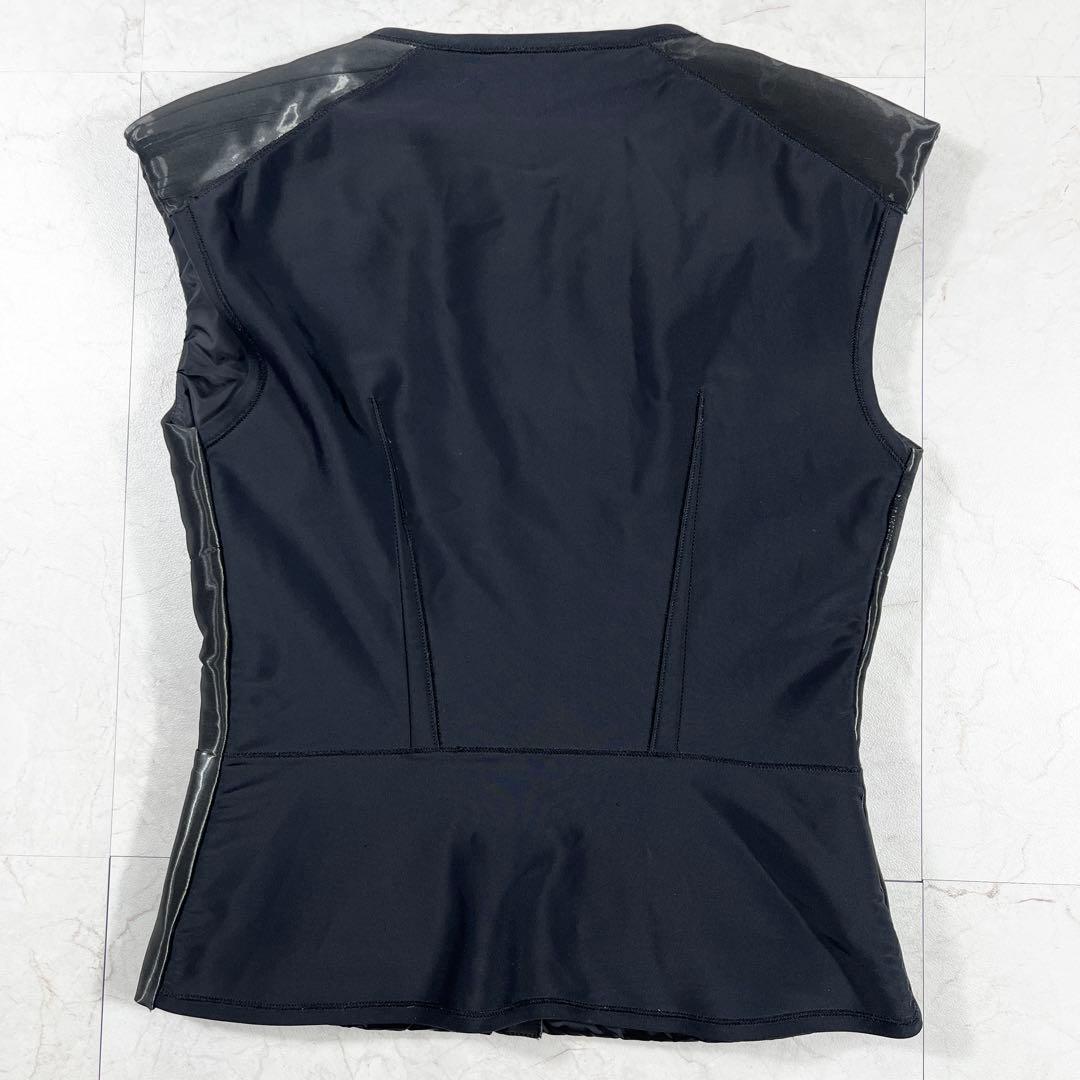 PRADA SPORT ダウンベスト ストレッチ コーティング ノースリーブ