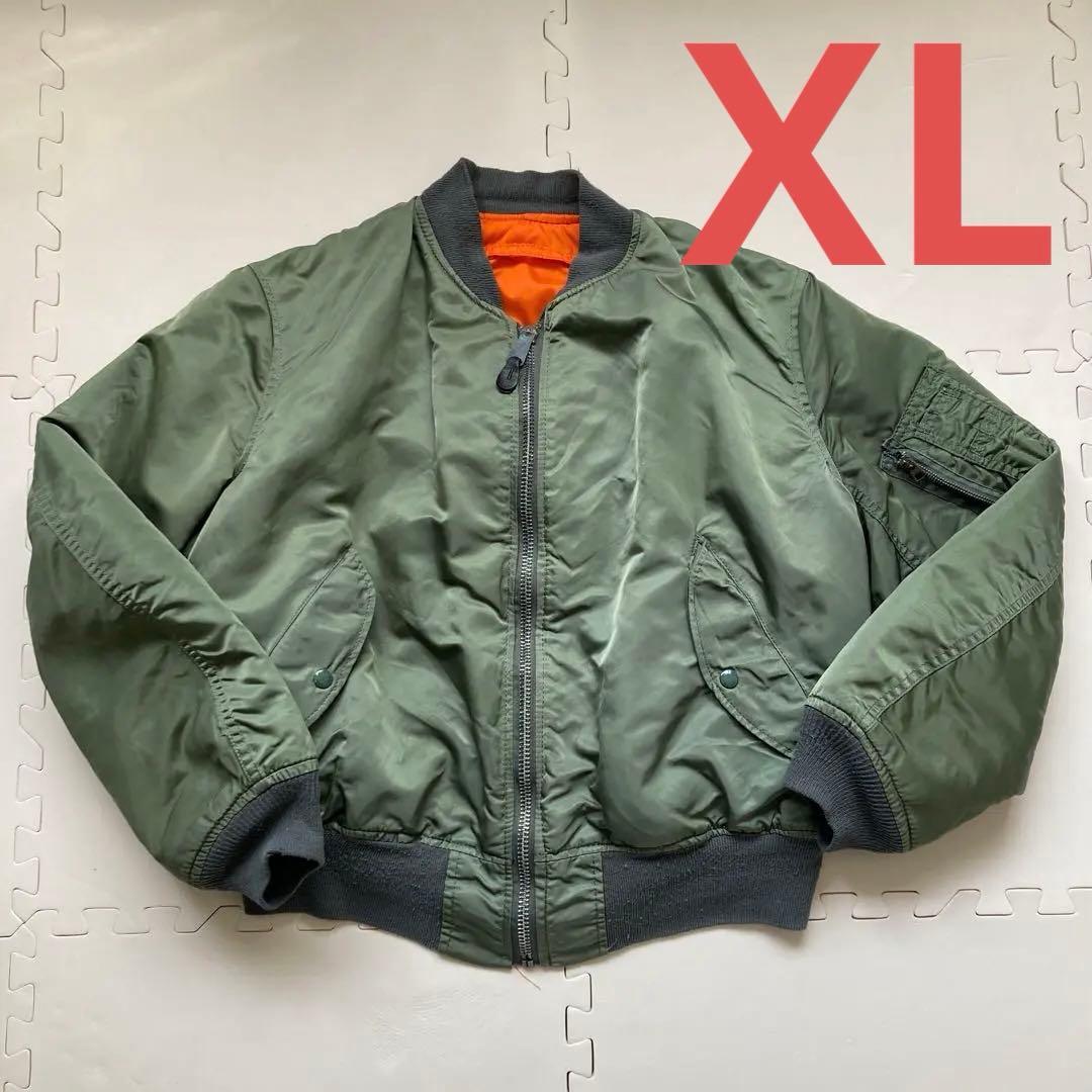 ALPHA　アルファ　MA-1　フライトジャケット　アメリカ製　USA　80s