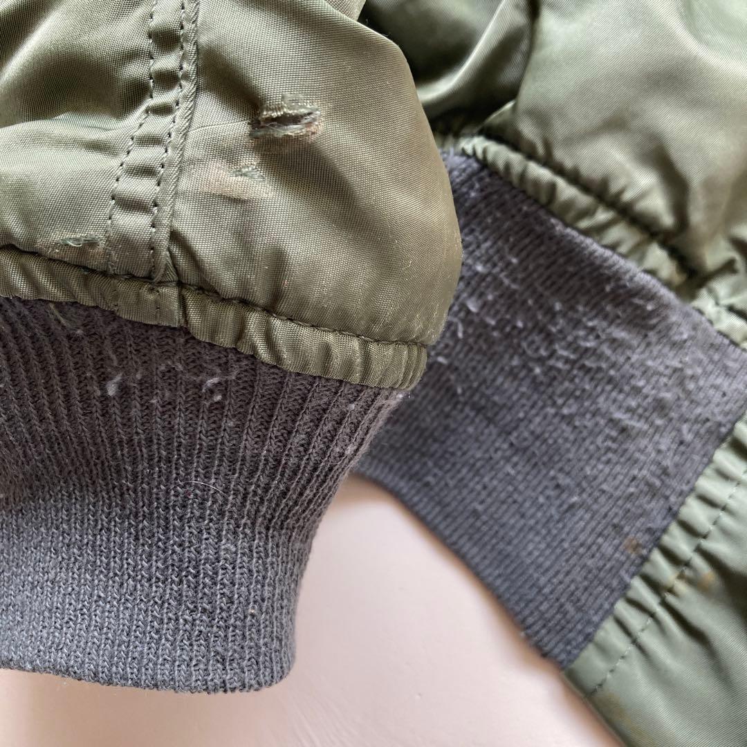 ALPHA　アルファ　MA-1　フライトジャケット　アメリカ製　USA　80s