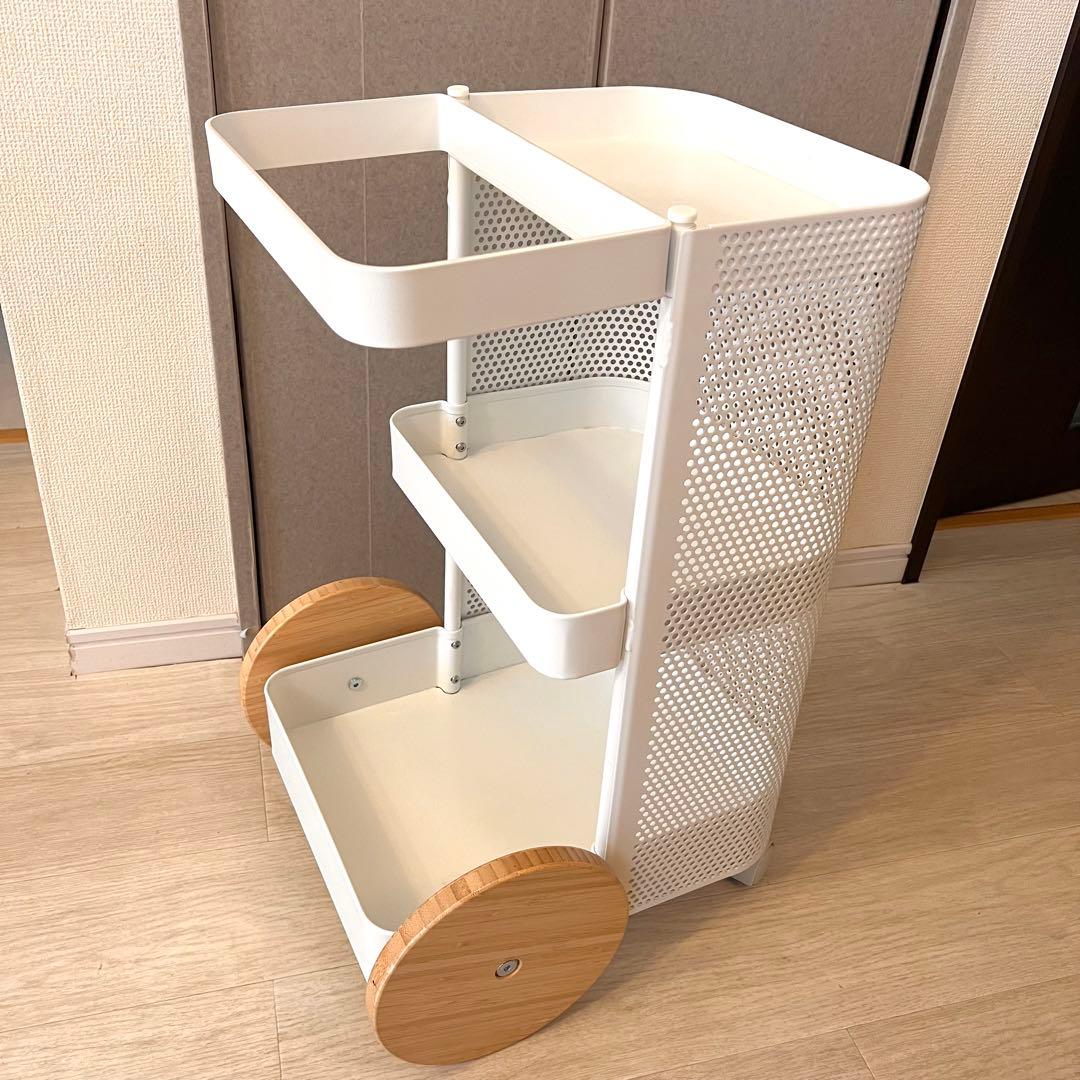 IKEA DAJLIEN(ダイリエン)収納ワゴン　ホワイト