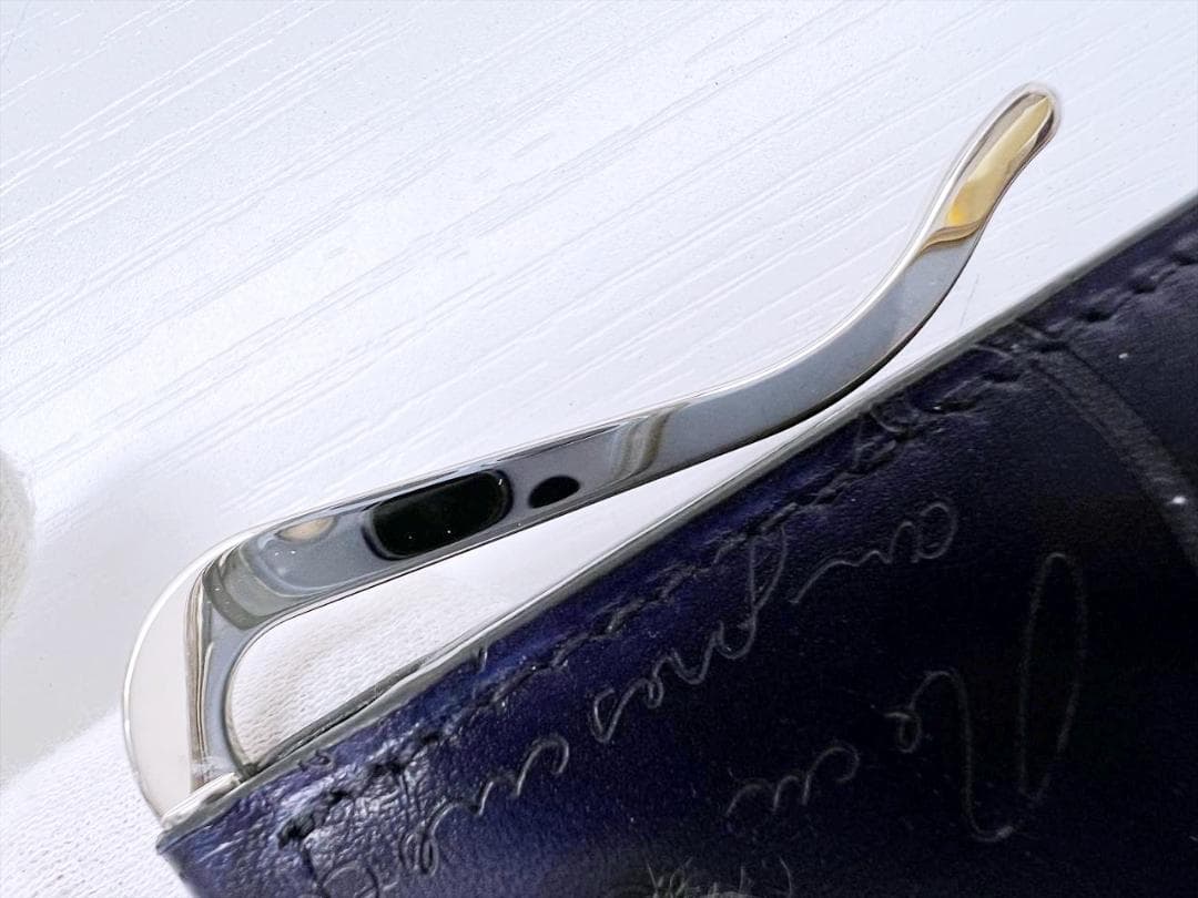 未使用保管　ベルルッティ　フィギュア スクリットレザー 　マネークリップ