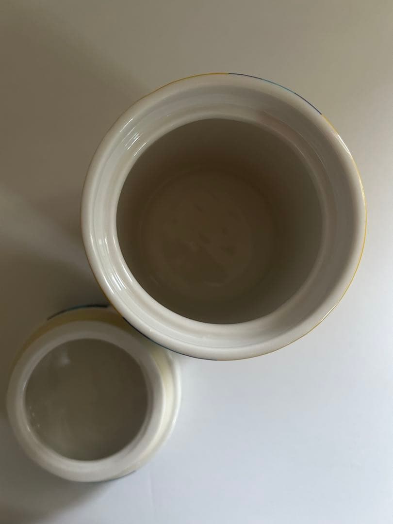 Jonathan Adler ストライプキャニスター 小物入れ　新品未使用品