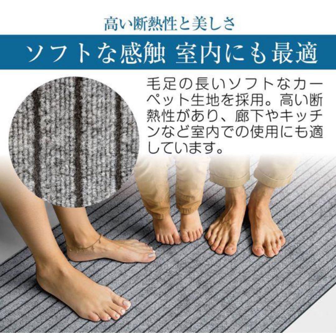 玄関マット フロアマット 屋内外兼用 裁断自由 90cm×7m◯