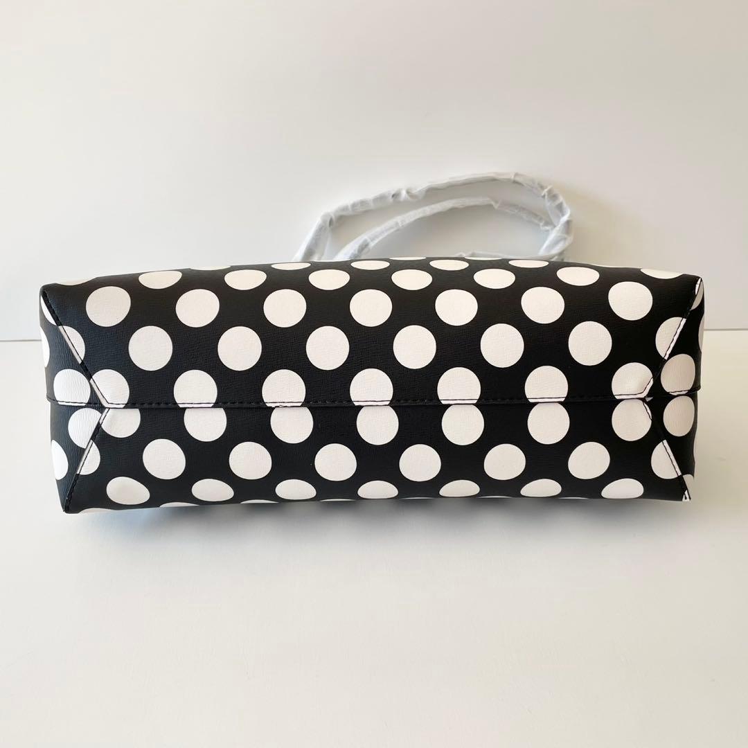 【新品】kate spade トートバッグ ポーチ付き モリー ドット A4