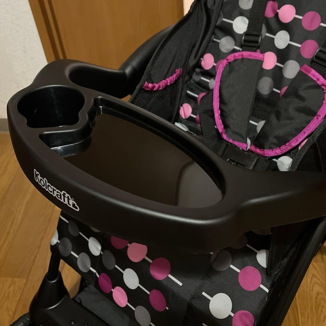 コルクラフト ベビーカー ピンク B型ベビーカー 22kg 大きい子用 バギー