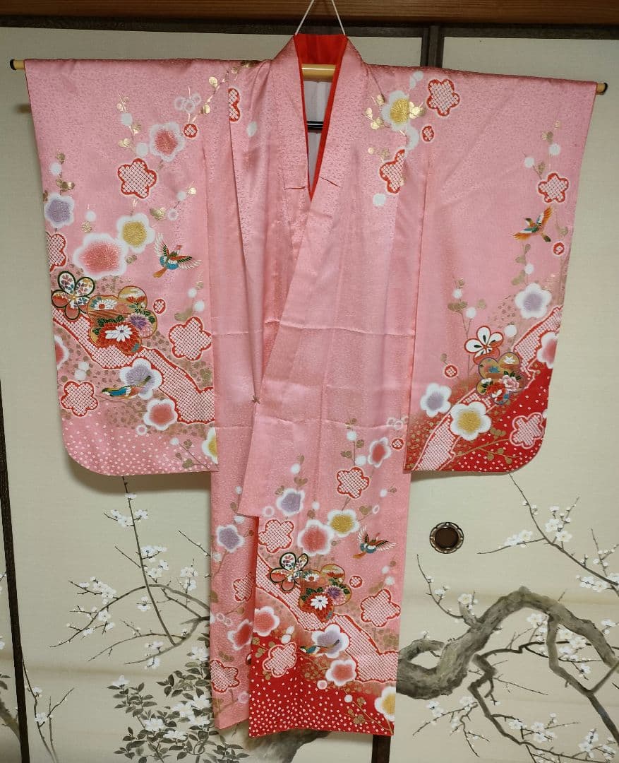 専用です　　七五三　七歳　着物　結び帯　セット　祝い着　一式