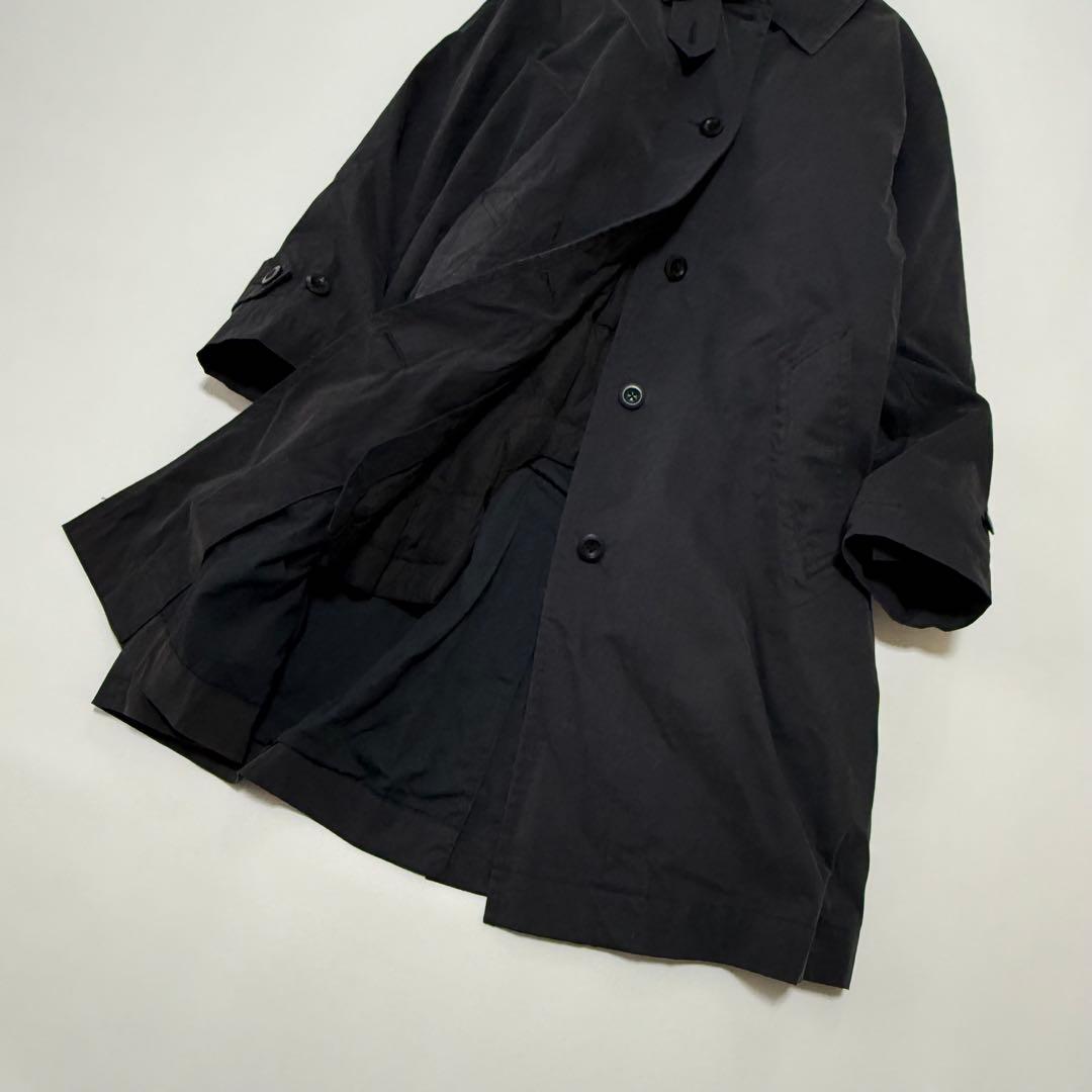 MHL. マーガレットハウエル ダウンライナー付 ステンカラーコート Aライン