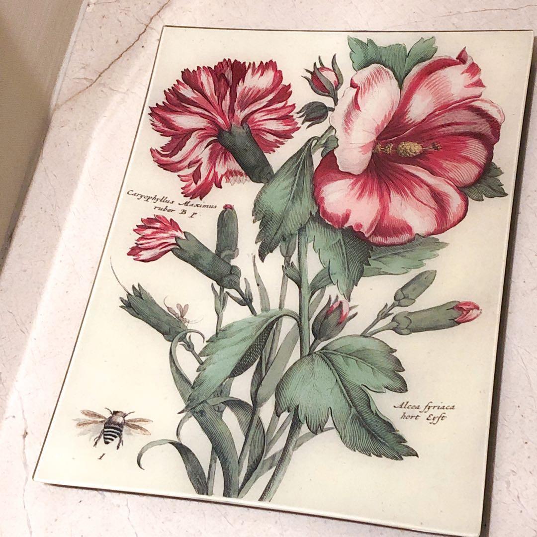 ラージサイズ　JOHN DERIAN ジョンデリアン デコパージュプレート