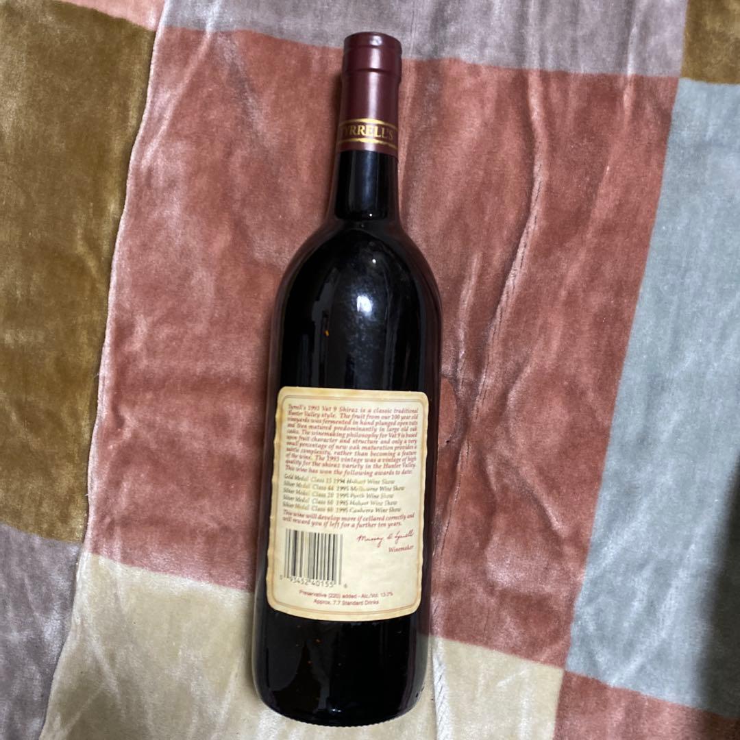 Tyrrell's Wines 1993 シラーズ 750ml