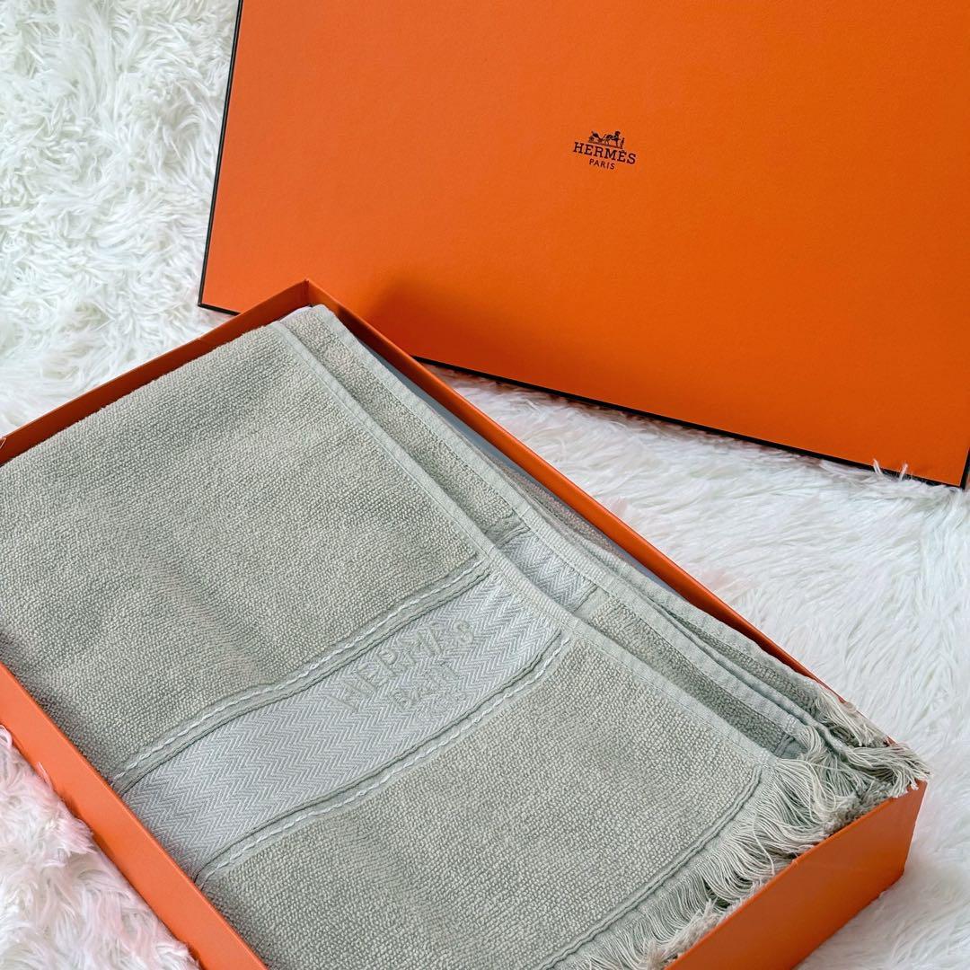 【Lunar Eclipse◉】エルメス BAIN ヨッティング タオル