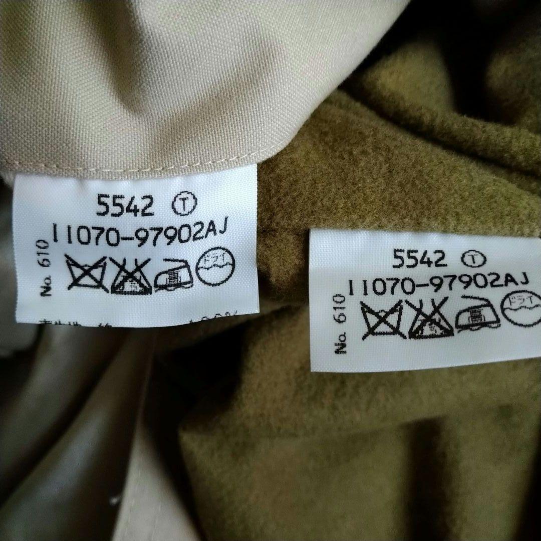 タケオキクチ ロング トレンチコート ダブル メンズ ライナー ベージュ M