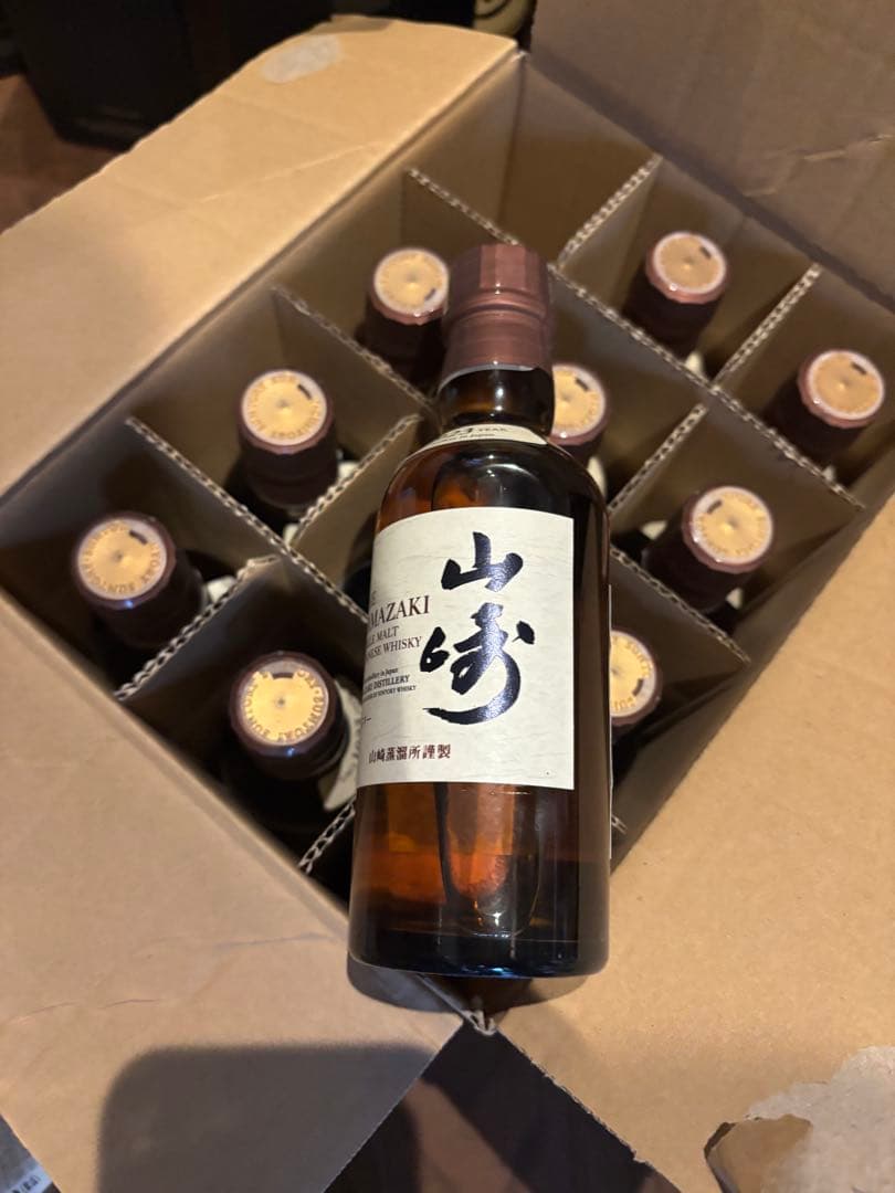 山崎ウイスキー　ミニボトル12本セット