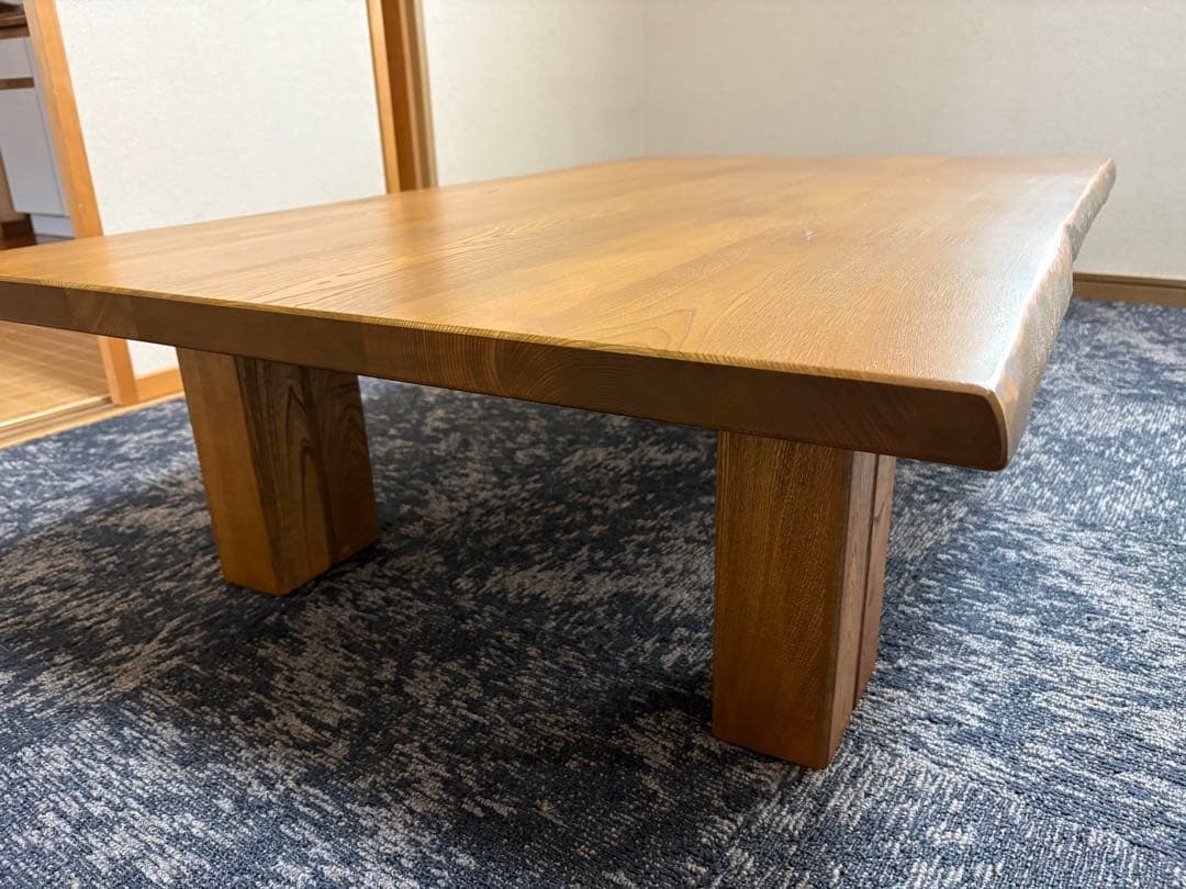 木製ローテーブル 長方形　中古