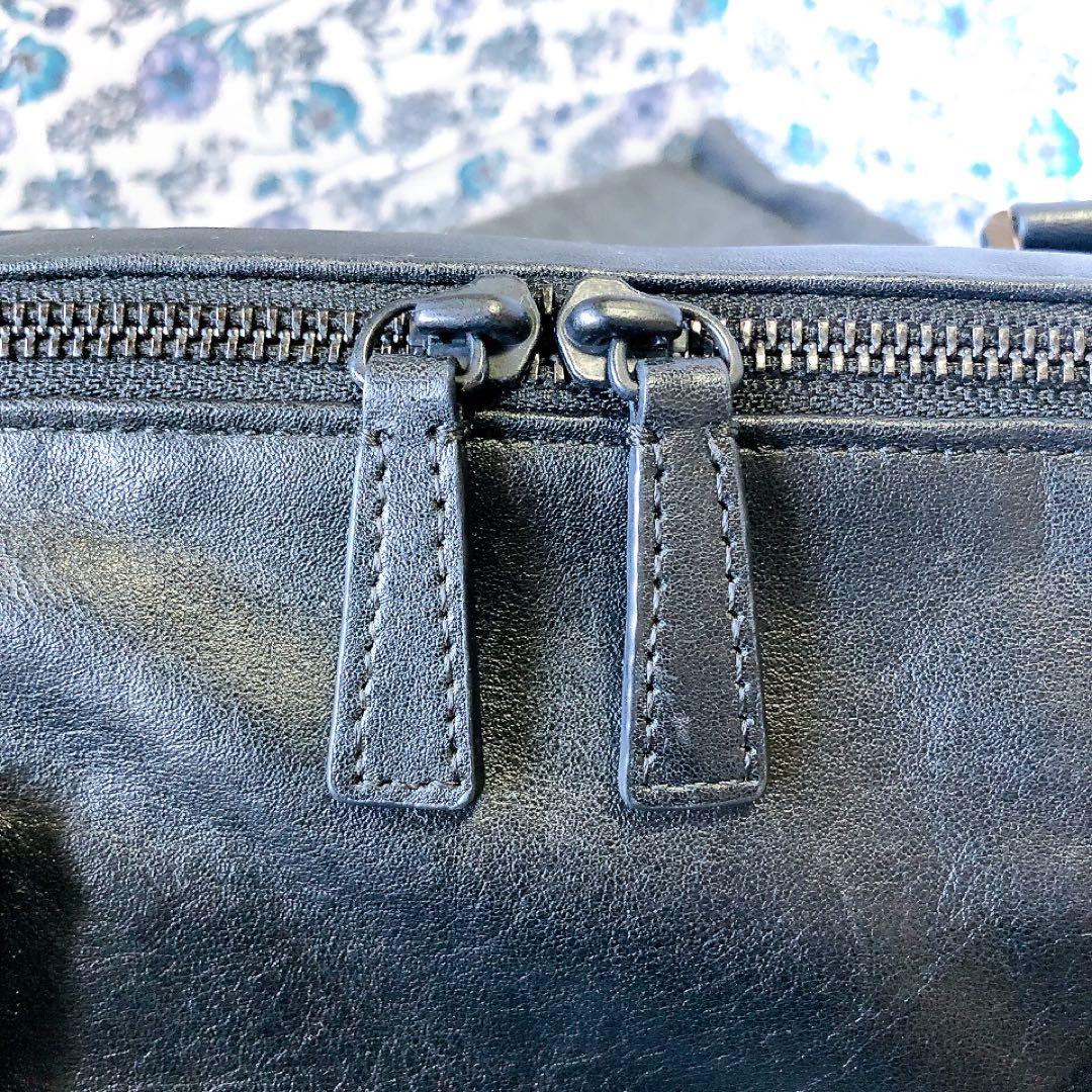 【美品】40周年記念 アニエスベーボヤージュ ボストンバッグ メッセージプリント