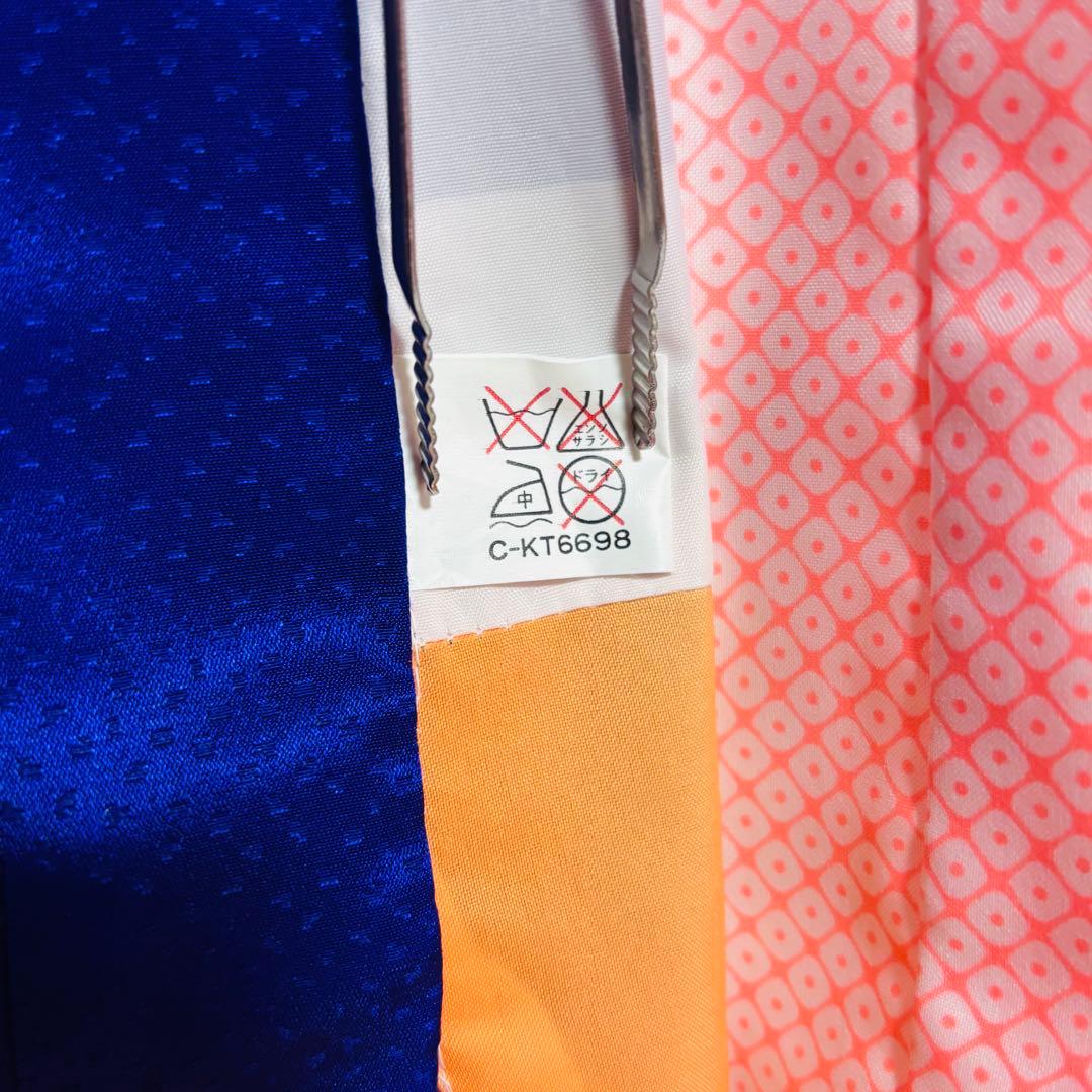 【女の子】 着物 襦袢 2点セット 草花模様 金駒刺繍入り 七五三 7歳