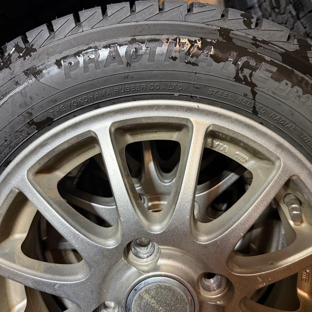 送料込み！ 155/65R13 軽自動車 スタッドレス タイヤ ミラ ムーヴ