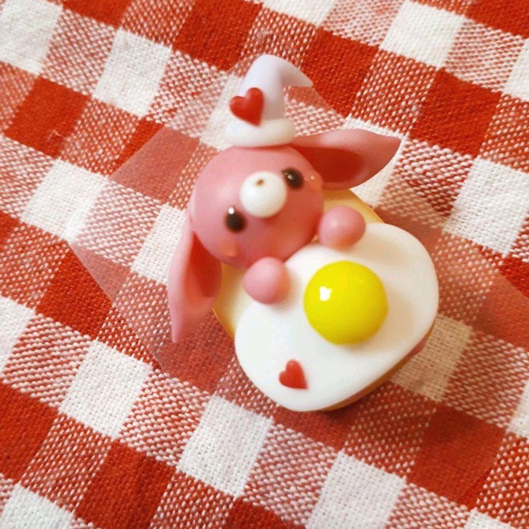 『タイムセール』食パンふわふわベット♡うさぎちゃん