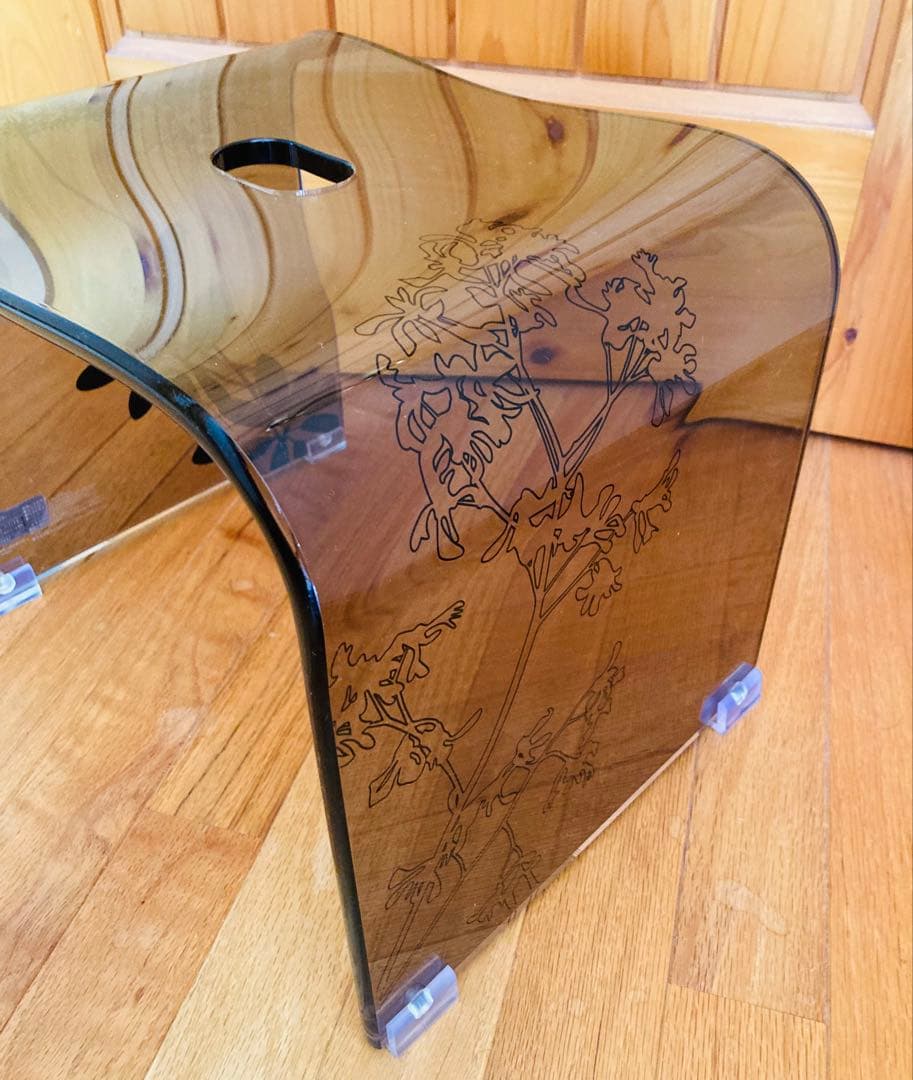 ★新品【サリナ2】バスチェアー・洗面器　ブラウン　Mサイズ　2点セット　センコー