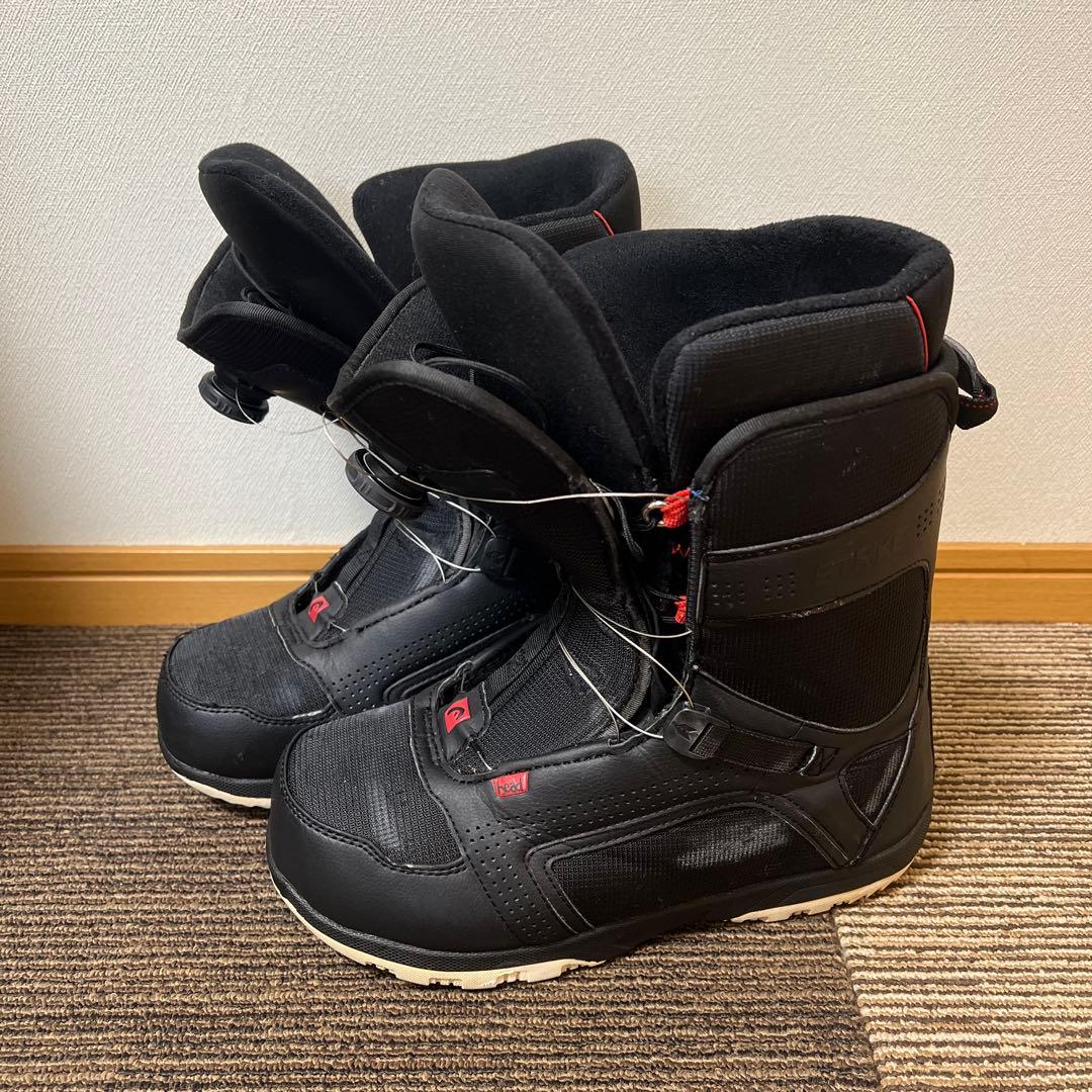 HEAD スノーボードブーツ STRIKE BOA ブラック 27.0cm