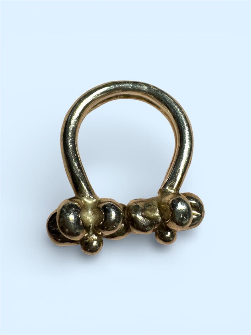 MAISON D'PULSE フラワーチャームリングsize13