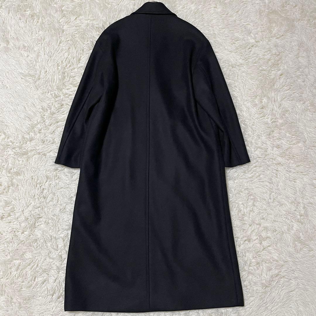 【S】ZARA ザラ MANTECO ダブル チェスターコート ブラック