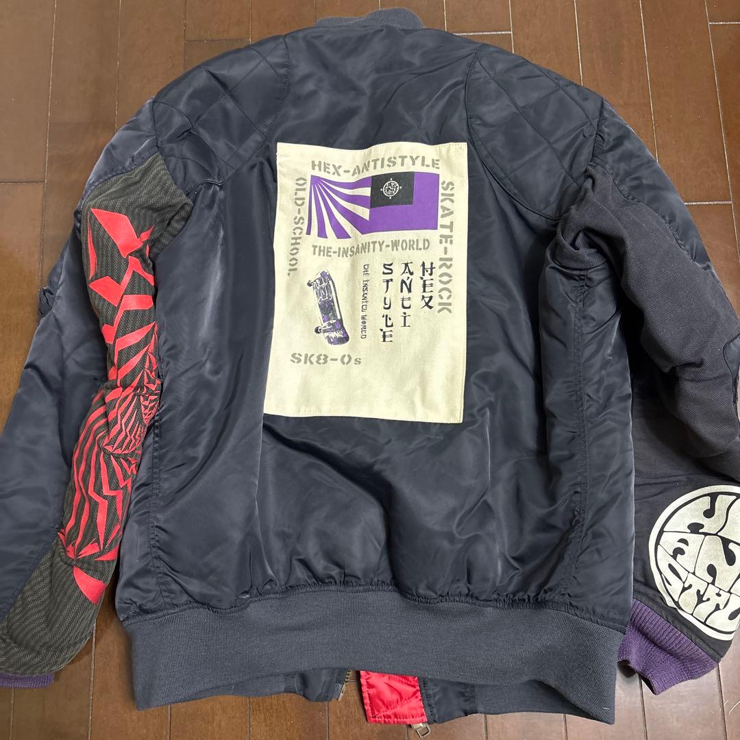 HEX ANTISTYLE MA-1 ボンバージャケット