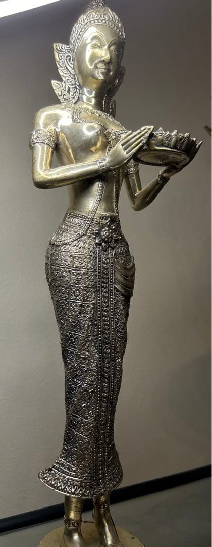 チベット女神像高さ48㌢(購入者特典有り)