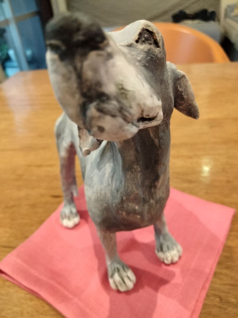 ウィペット　置物　Christina Cummings  イギリス製