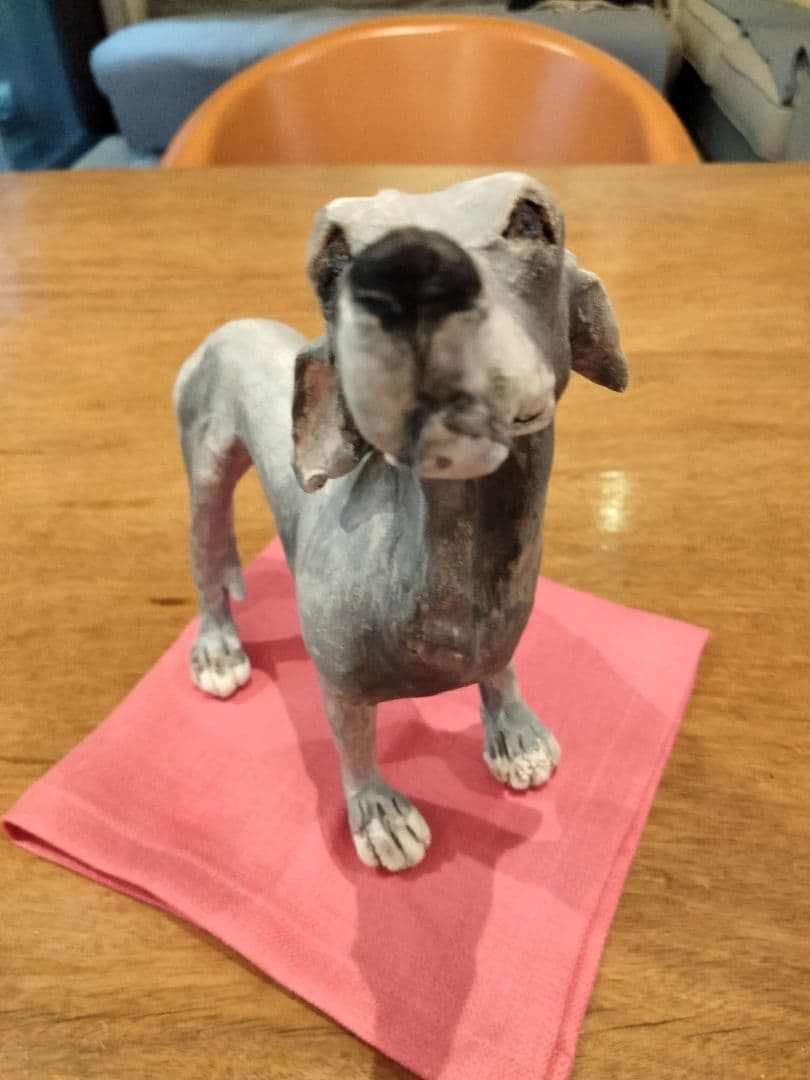 ウィペット　置物　Christina Cummings  イギリス製