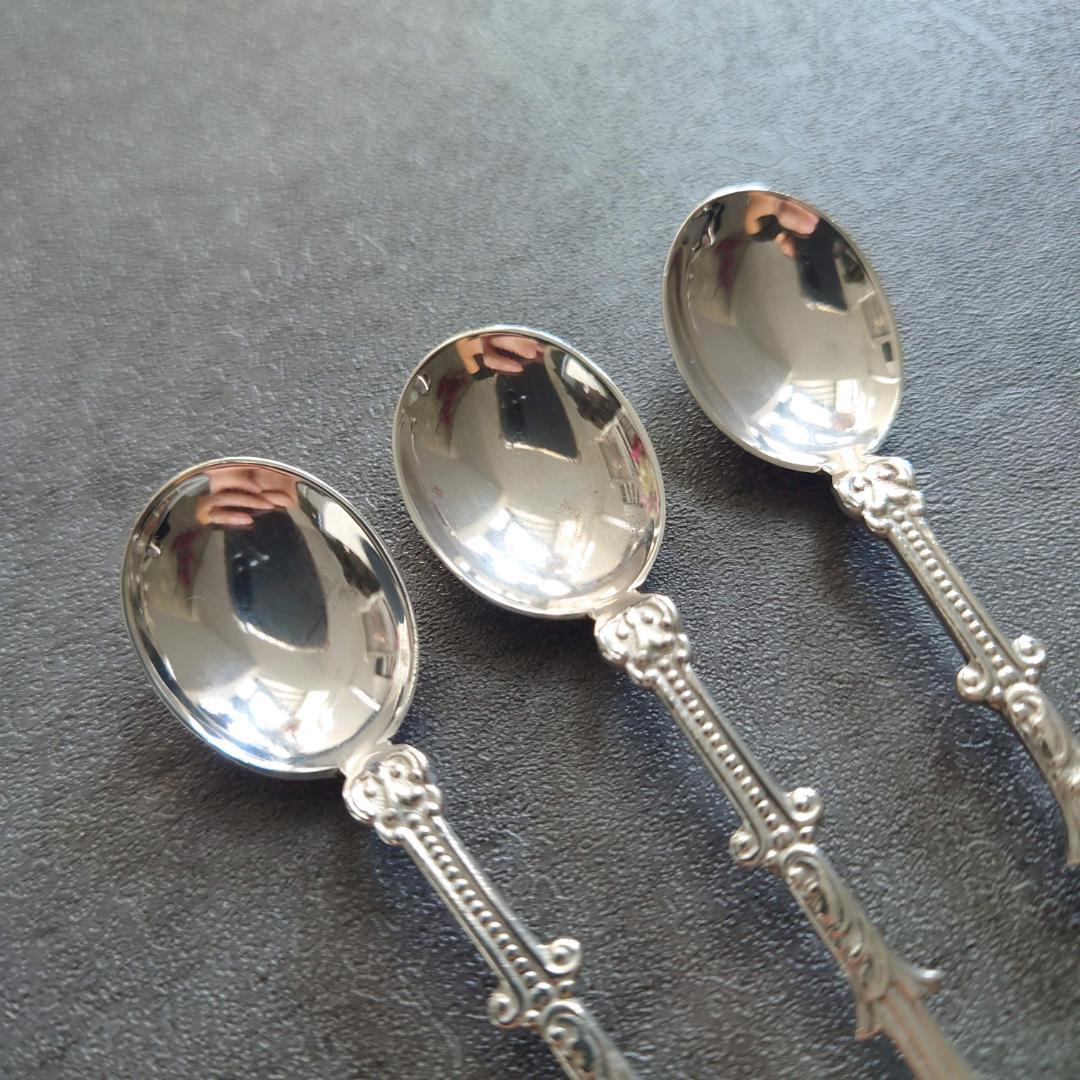 希少 美品 オランダ製 835シルバー スプーン 3点