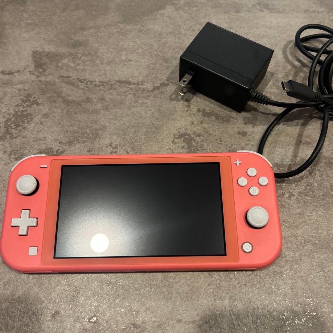 Nintendo Switch Lite ピンク 本体 ACアダプター付き
