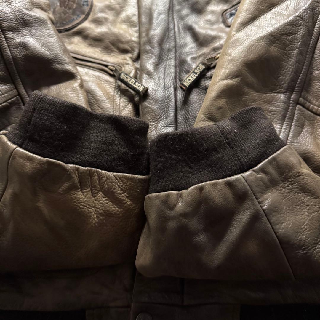 【90s vintage】フライトジャケット　G-1 A-2 ワッペン　2XL