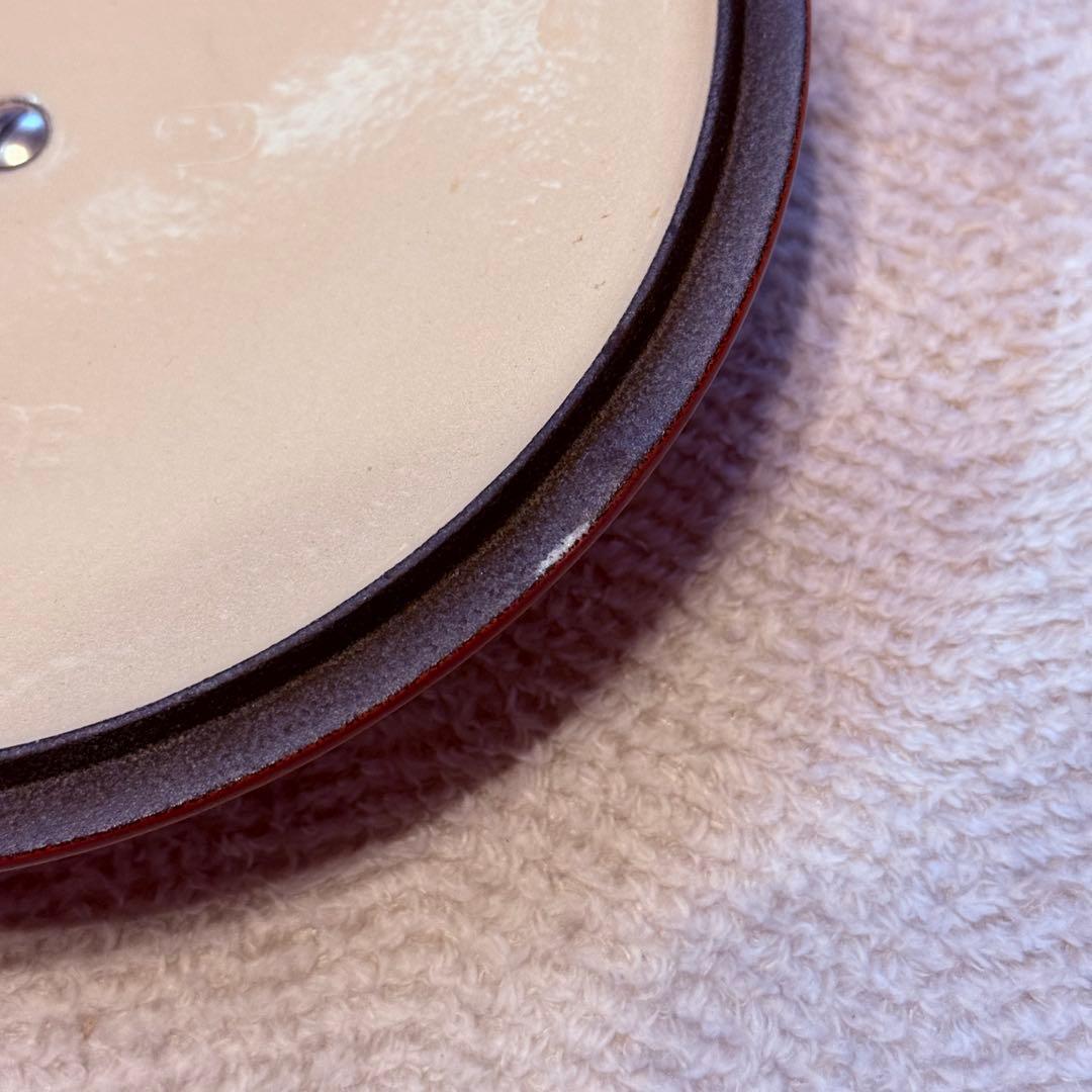 Le Creuset ルクルーゼ 赤 両手鍋 蓋付き