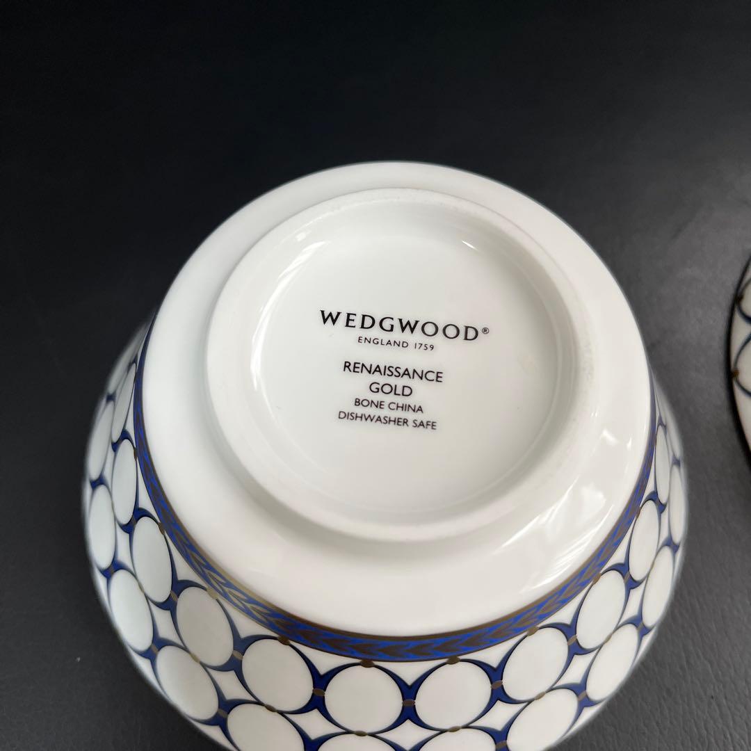［新品］ ルネッサンスゴールド(ブルー) ボウルセット