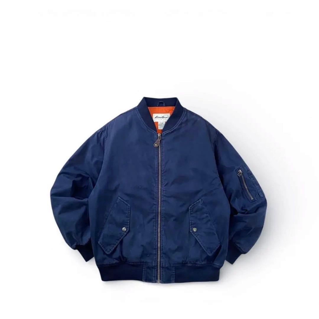 90s Eddie Bauer MA-1 type 中綿 フライト ジャケット