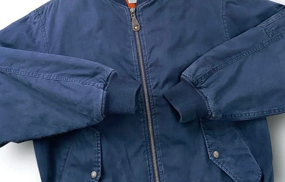 90s Eddie Bauer MA-1 type 中綿 フライト ジャケット