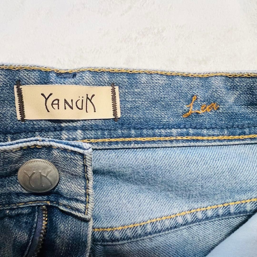 【美品】YANUK ヤヌーク Lea レア 24 ボーイズストレート