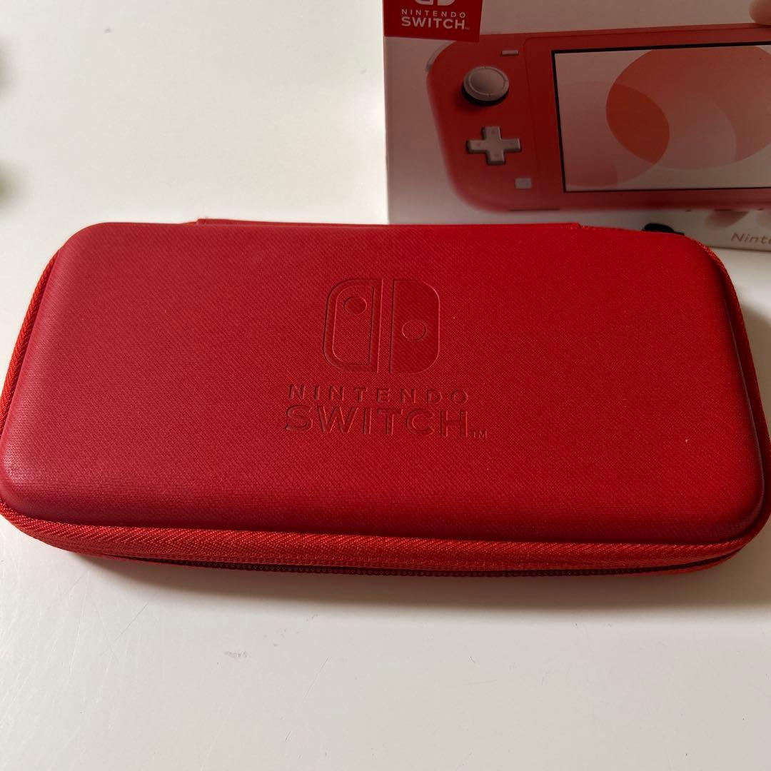 Nintendo Switch Lite ピンク 本体のみ　箱、ケース付き